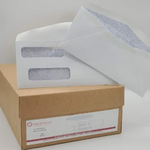 Double Window Envelopes for Checks, Invoices and more