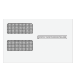 1963 - 1099 2up double window envelope for inserting equipment