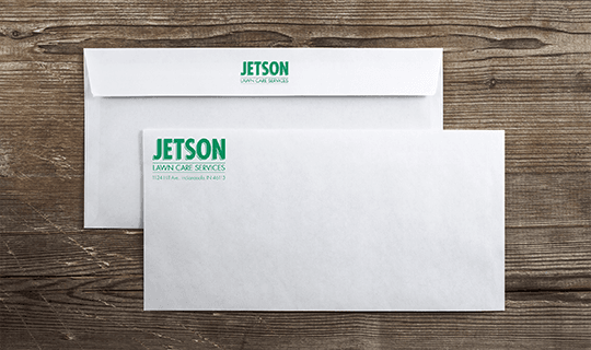 Benvelopes with corner card form technology Envelopes with corner card