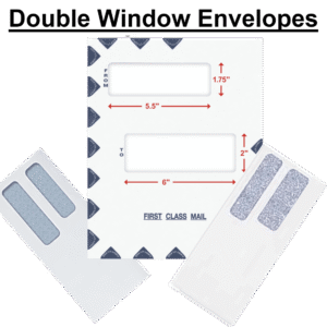 Double Window Envelopes