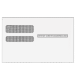 Form 1095 double window envelope for inserting equipment 1964