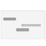 1970 - w-21099 double window envelopes - universal self seal