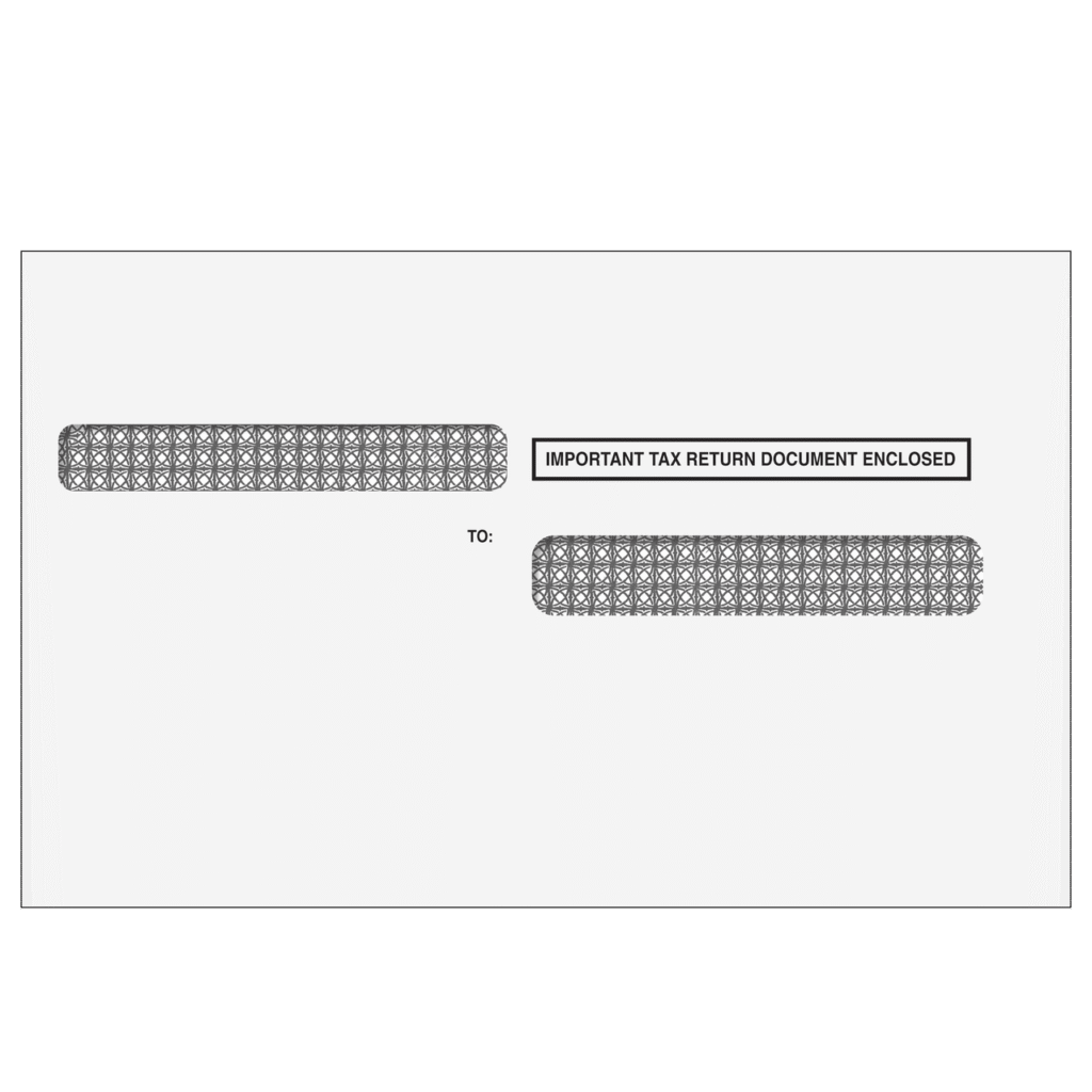 4upalt9 56944-1png form technology 4up quadrant w-2 double window envelope - moisture seal for inserting equipment