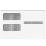 2up 1099 double window envelope moisture seal rdwenv05