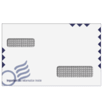 Unie double window envelope