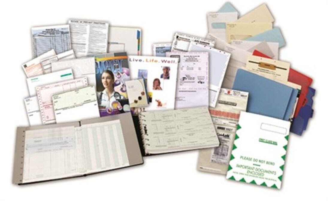 Custom envelopes laser checks and business forms