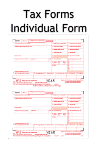 Purchase Individual IRS Tax Forms