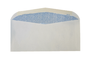 #9 double window envelope moisture sealgum 4-18 x 9 back