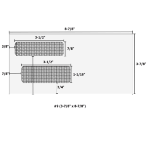 #9 3-78 x 8-78 double window envelope - self seal - 6861s form technology #9 3-78 x 8-78 double window envelope - self seal - 6861s
