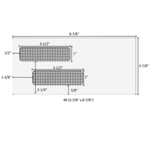 #9 3-78 x 8-78 double window envelope - self seal - 70031s form technology #9 3-78 x 8-78 double window envelope - self seal - 70031s