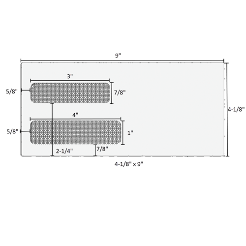 4-18 x 9 - double window envelope - self seal - e5122s form technology 4-18 x 9 - double window envelope - self seal - e5122s