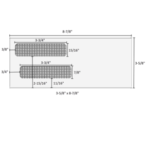 3-58 x 8-78 - double window envelope - moisture seal - e9153414ms