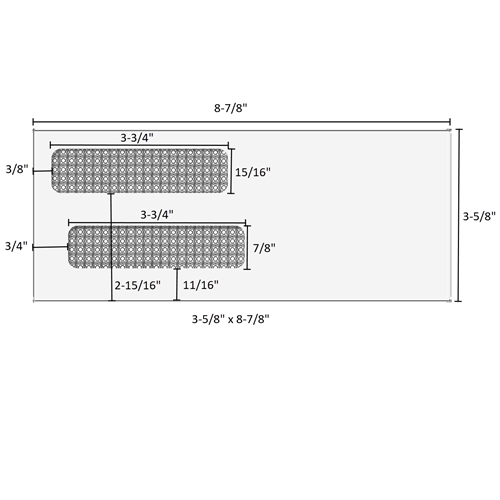 3-58 x 8-78 - double window envelope - self seal - e91534s14 form technology 3-58 x 8-78 - double window envelope - self seal - e91534s14